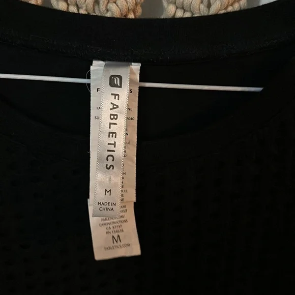 Fabletics Black Sheer Mesh Bryce Tank Dress medium - Picture 2 of 3